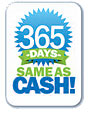 365 days same as cash