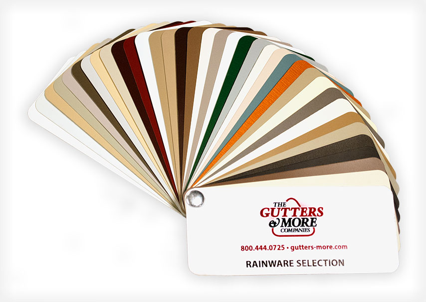 Gutters & More RainWare Color Selection