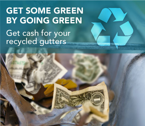 cash for recycled gutters