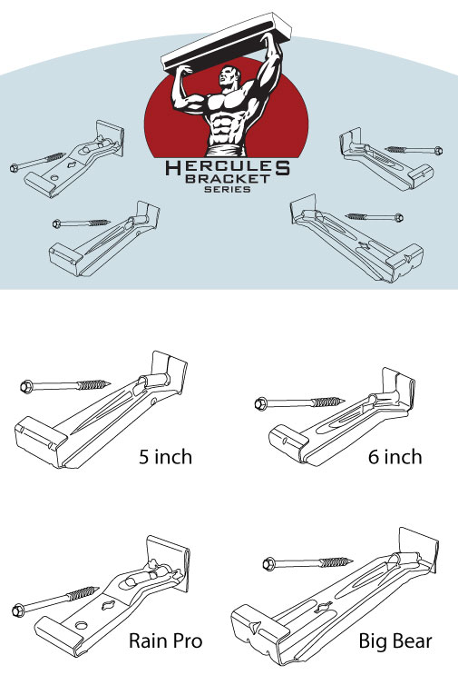 hercules gutter brackets